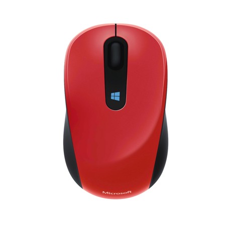 Mouse Microsoft Sculpt Mobile fara fir, rosu